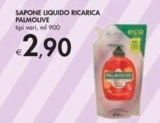 Bennet Palmolive sapone liquido ricarica offerta