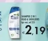 Bennet Head & shoulders shampoo 2 in 1 offerta