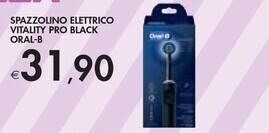 Bennet Oral b spazzolino elettrico vitality pro black offerta