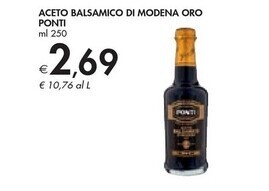 Bennet Ponti aceto balsamico di modena oro offerta