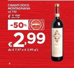 Bennet Montagnana - chianti docg offerta