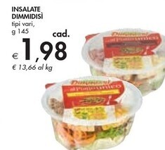 Bennet Dimmidisì insalate offerta