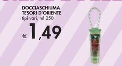 Bennet Tesori d’oriente docciaschiuma offerta