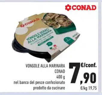 Conad Conad Vongole Alla Marinara 400 g offerta