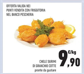 Chele Surimi Di Granchio Cotte pronte da gustare