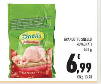 Conad Grancotto Snello Rovagnati 500 g offerta