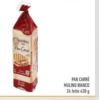 Conad Pan Carrè Mulino Bianco 24 fette 430 g offerta