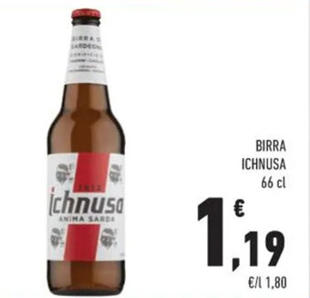 Conad Birra Ichnusa 66 cl offerta