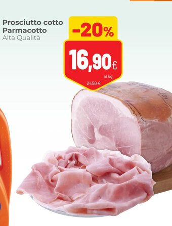 Coop Prosciutto cotto Parmacotto offerta