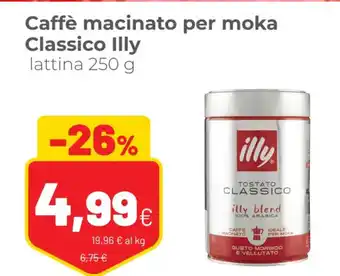 Coop Caffè macinato per moka Classico llly 250 g offerta