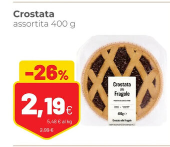 Coop Crostata 400 g offerta