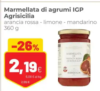 Coop Marmellata di agrumi IGP 360 g offerta