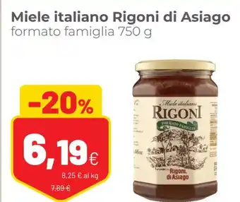 Coop Miele italiano Rigoni di Asiago 750 g offerta