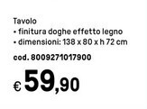 Iper La Grande Tavolo offerta