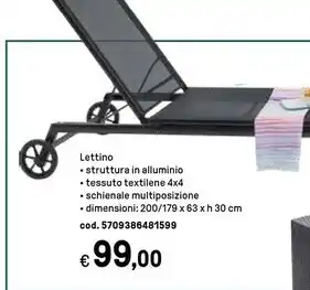 Iper La Grande Lettino offerta