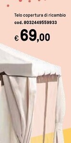Telo copertura di ricambio
