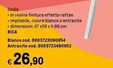 Iper La Grande Bica - sedia offerta
