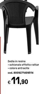 Iper La Grande Sedia in resina offerta