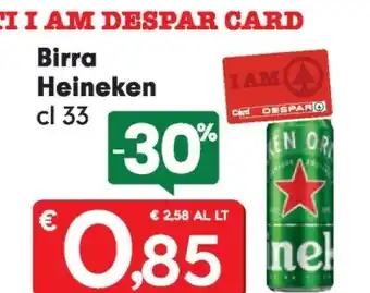Despar Heineken birra offerta