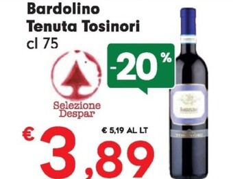 Despar Tenuta tosinori bardolino offerta
