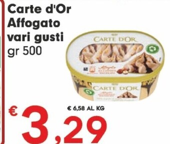 Despar Carte d'or affogato offerta
