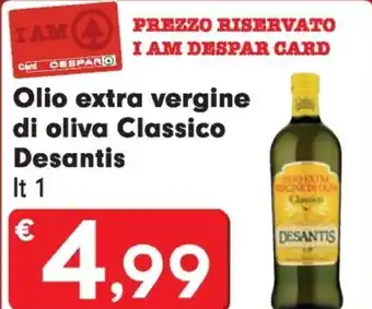 Despar Despar desantis olio extra vergine di oliva classico offerta