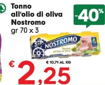 Despar Nostromo tonno all'olio di oliva offerta