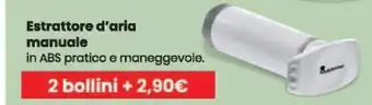 Despar Estrattore d' aria manuale offerta