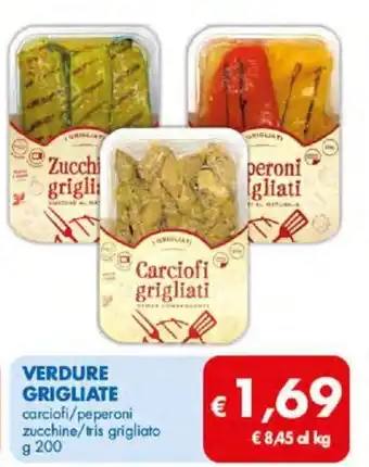 MD Discount Verdure Grigliate carciofi/peperoni g 200 offerta