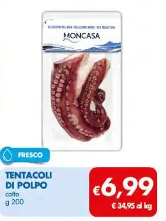 MD Discount Tentacoli di Polpo cotto g 200 offerta