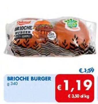 MD Discount Brioche Burger g 340 offerta