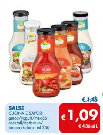 MD Discount Cucina e Sapori Salse ml 250 offerta