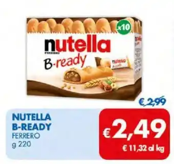 MD Discount Ferrero Nutella B-Ready g 220 offerta