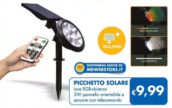 MD Discount Picchetto Solare offerta