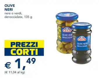 Neri Olive nere o verdi, denocciolate 135 g