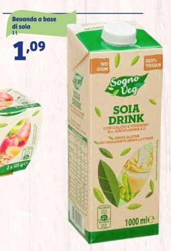 In'S Mercato Bevanda a base di soia 1 l offerta