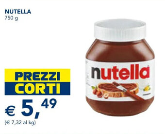 Esselunga Nutella 750 g offerta