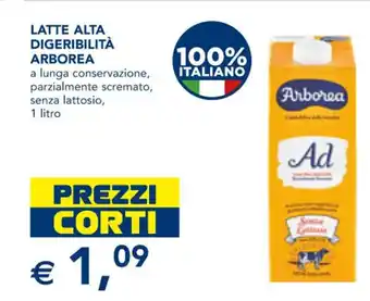 Esselunga Arborea Latte Alta Digeribilità 1 litro offerta