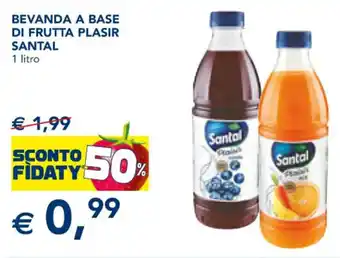 Esselunga Santal Bevanda a Base di Frutta Plasir 1 litro offerta