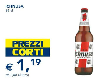 Esselunga Ichnusa 66 cl offerta