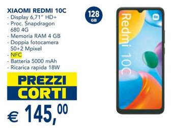 Esselunga Xiaomi Redmi 10C offerta
