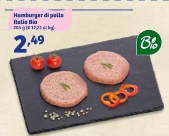 In'S Mercato Hamburger di pollo Italia Bio 204 g offerta