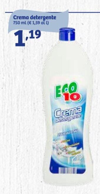 Crema detergente 750 ml