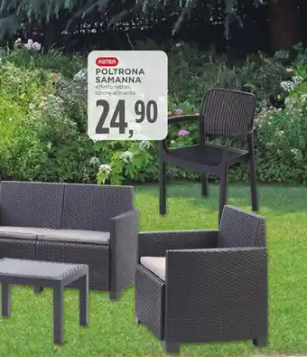 Conad Keter Poltrona Samanna offerta