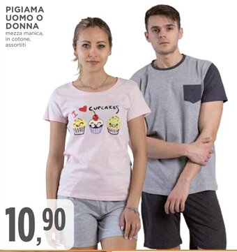 Conad Pigiama Uomo o Donna offerta