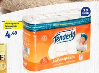 In'S Mercato Carta igienica Salvaspazio 15 rotoli offerta