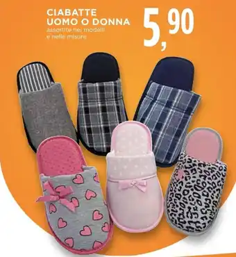 Conad Ciabatte Uomo o Donna offerta