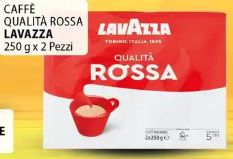 Lavazza Caffè Qualità Rossa 250 g x 2 pezzi