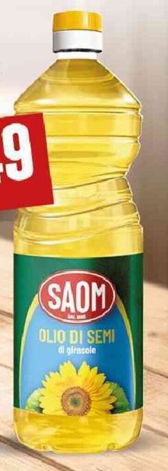 Maxipiù Saom Olio di Semi di Girasole lt. 1 offerta