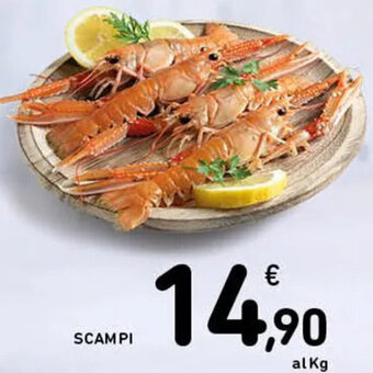 Spazio Conad Scampi offerta